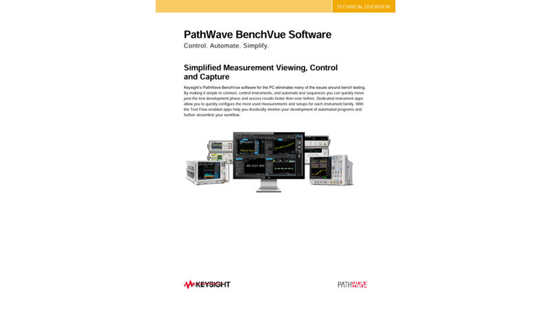 PathWave BenchVue Software